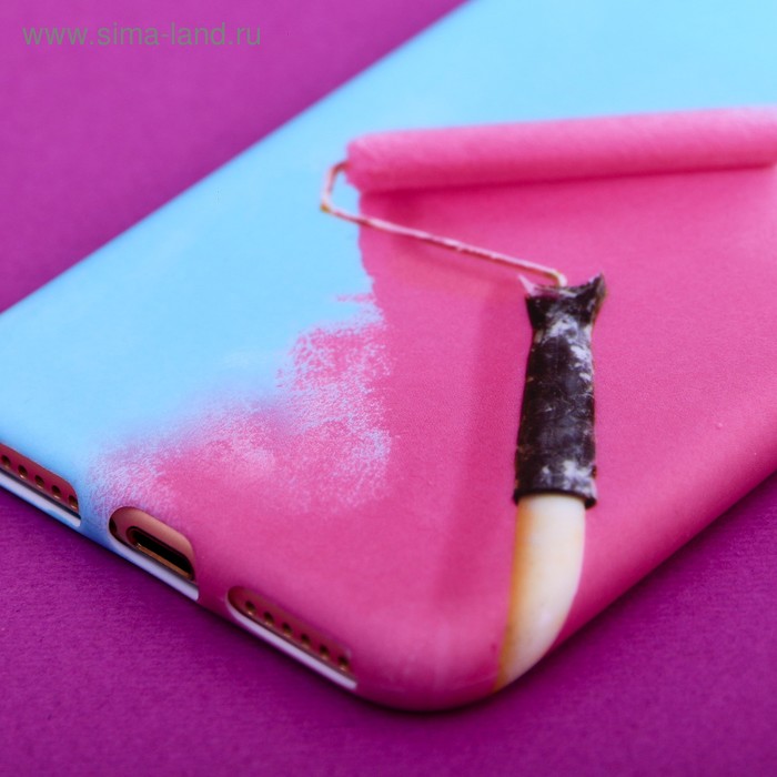 

Чехол для телефона iPhone 7 «Раскрась», soft touch 6.5 × 14 см