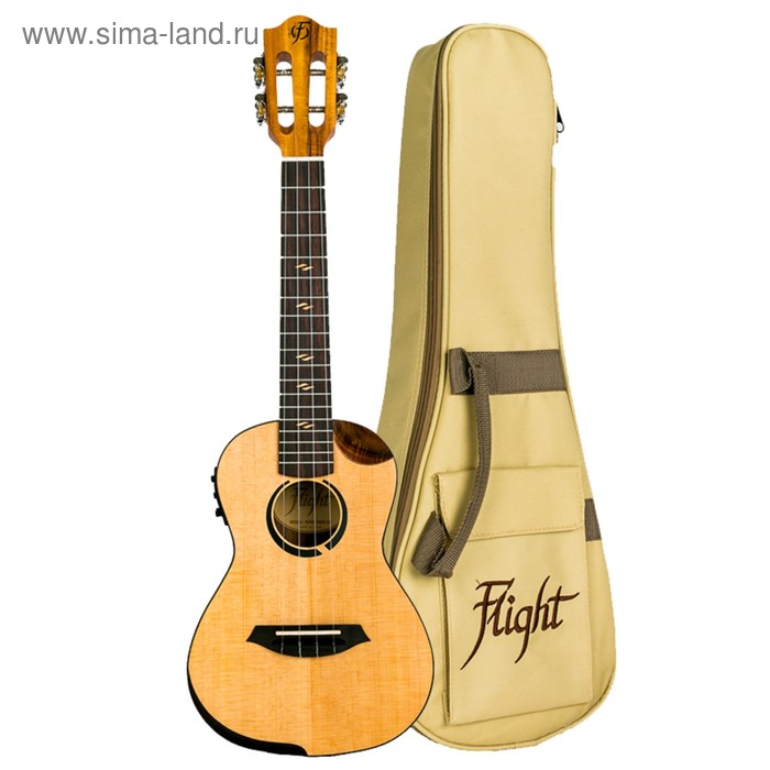

Укулеле FLIGHT VICTORIA CONCERT CEQ концерт, Solid Top, цвет натурал, звукосниматель