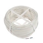 Провод Luazon Lighting ШВВП, 2х0.5 мм2, 100 м, белый,  ГОСТ