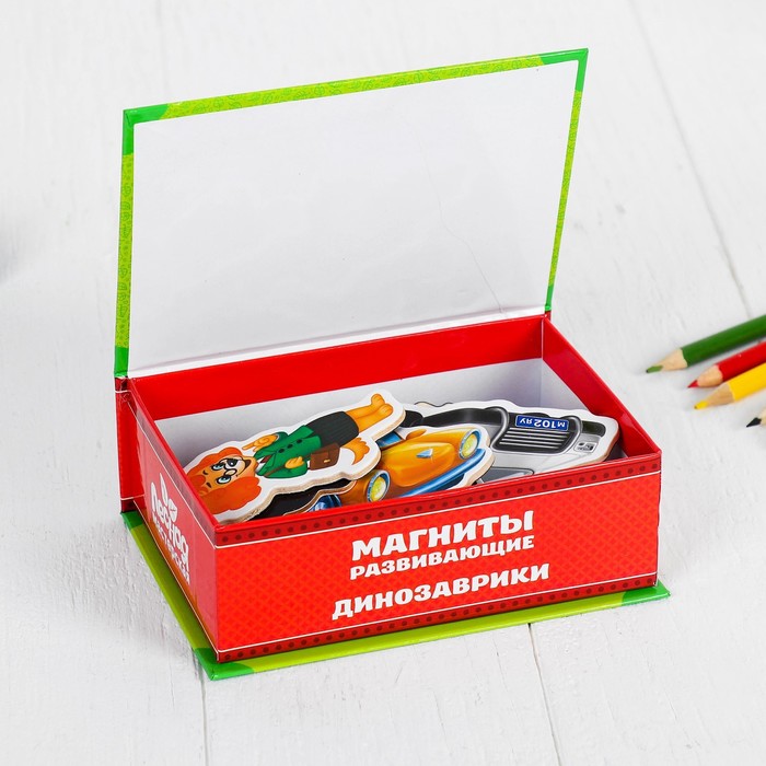 

Развивающие магниты «Учим транспорт», 19 шт.
