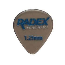

Медиаторы D'Andrea RDX551-1.25 Radex , толщина 1.25мм, 6шт