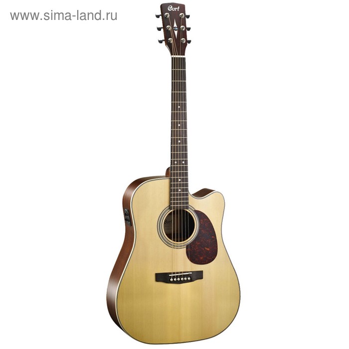 Электро-акустическая гитара Cort MR600F-NS MR Series с вырезом, цвет натуральный матовый электро акустическая гитара cort mr710f ns mr series с вырезом цвет натуральный матовый