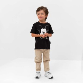 

Футболка детская Disney "Mickey Mouse", рост 98-104 (30), чёрный