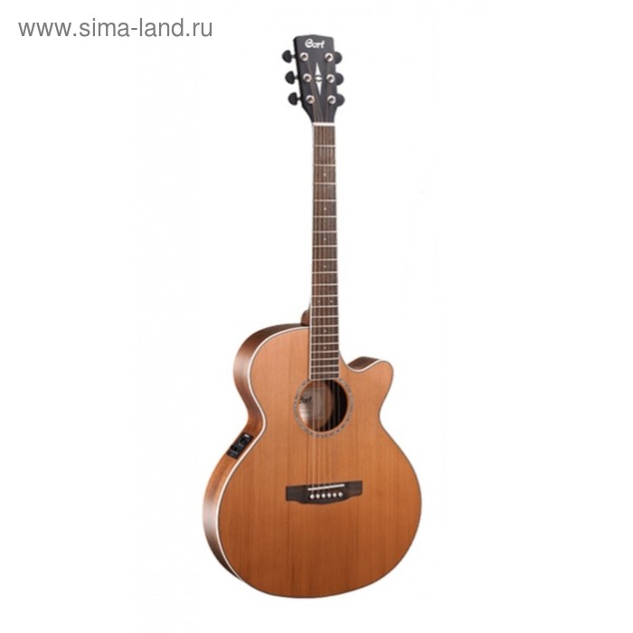 Электроакустическая гитара Cort SFX-CED-NS SFX Series с вырезом, цвет натуральный матовый электро акустическая гитара cort mr710f ns mr series с вырезом цвет натуральный матовый