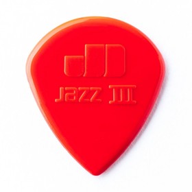 

Медиаторы Dunlop 47R3N Jazz III , 24шт, острый кончик, нейлон, красные,