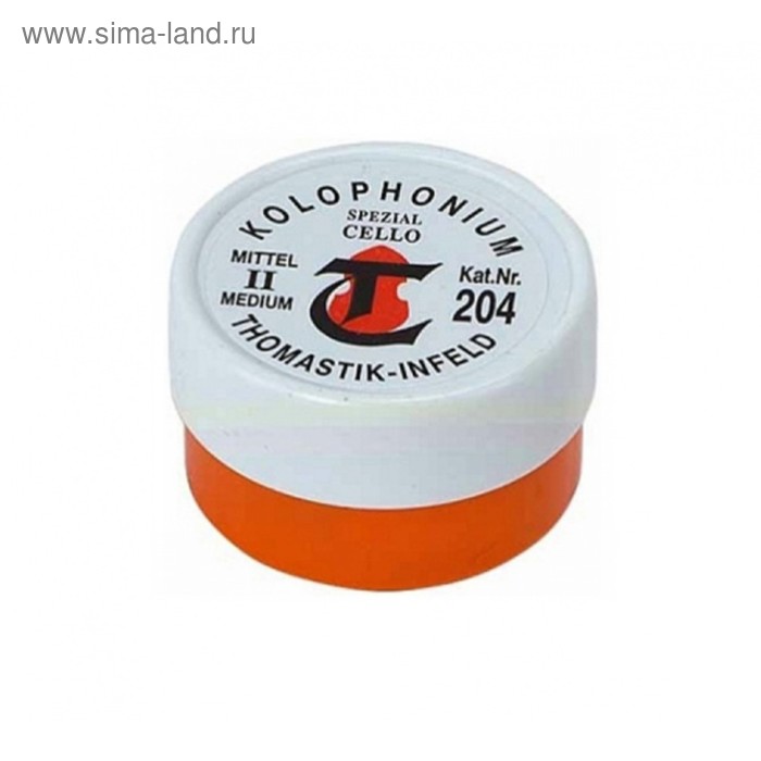 

Канифоль Thomastik 204/II Classic для виолончели, средняя жесткость
