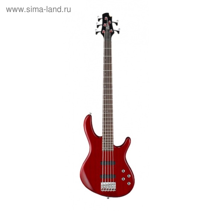 Бас-гитара Cort Action-Bass-V-Plus-TR Action Series 5-струнная, красная