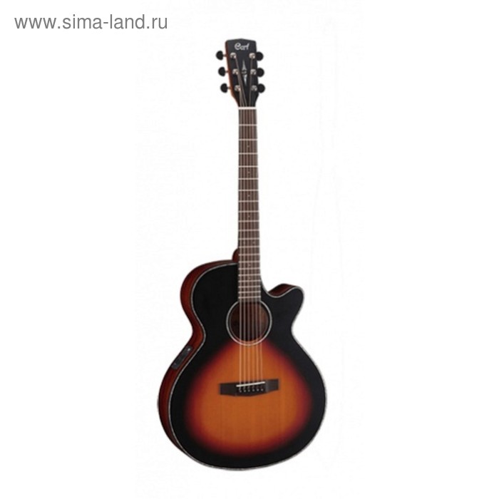 Электро-акустическая гитара Cort SFX-E-3TSS SFX Series с вырезом, санберст электро акустическая гитара cort mr500e op mr series с вырезом цвет натуральный