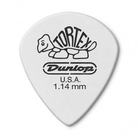 

Медиаторы Dunlop 478P1.14 Tortex White Jazz III 12шт, толщина 1,14мм,