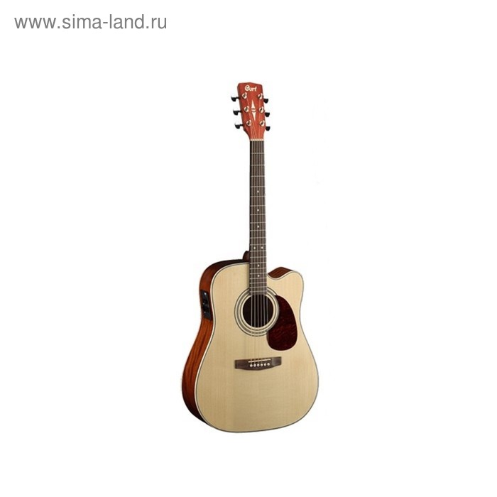 Электро-акустическая гитара Cort MR500E-OP MR Series с вырезом, цвет натуральный электро акустическая гитара cort ga medx lh op grand regal series с вырезом леворукая