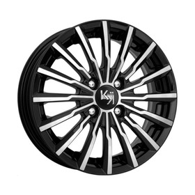 

Диск литой K K Акцент (КС562-18) 7x17 5x108 ET50 d63.35 алмаз-чёрный