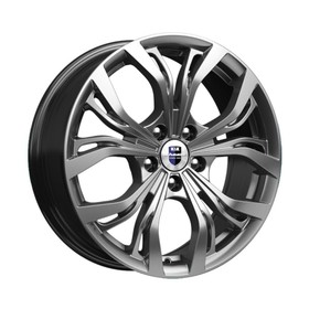 

Диск литой K K Аламида (КС660-02) 6.5x16 5x110 ET38 d65.1 дарк-платинум