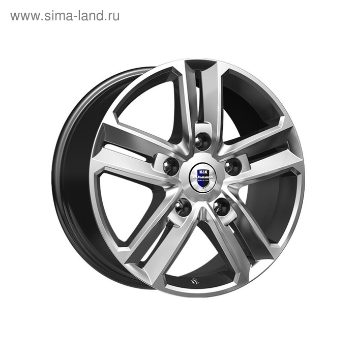 

Диск литой K&K Backfire (КС763-03) 8x18 5x114.3 ET45 d67.1 дарк-платинум