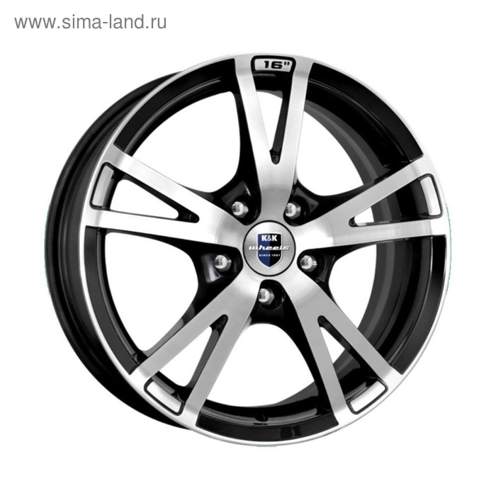 

Диск литой K&K Вольт (КС638-01) 6.5x16 5x100 ET38 d67.1 алмаз-чёрный