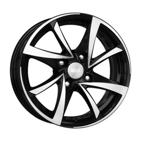 

Диск литой K K Игуана (КС590-01) 7x17 5x112 ET35 d66.6 алмаз-чёрный