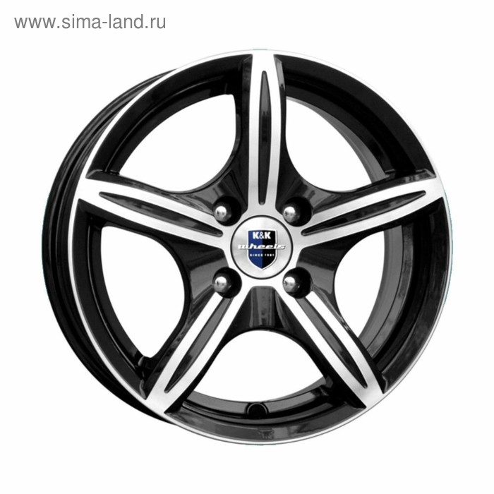 

Диск литой K&K Мирель (КС544-00) 6x14 4x108 ET20 d65.1 алмаз-чёрный