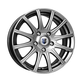 

Диск литой K K Сиеста (КС475-01) 5.5x14 4x100 ET35 d67.1 дарк-платинум