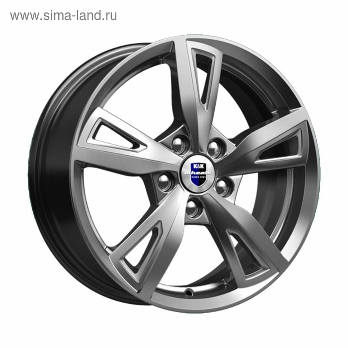 

Диск литой K&K Фишт (КС690-02) 6.5x16 5x110 ET39 d65.1 дарк-платинум