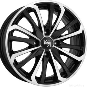 

Диск литой K K Рим (КС622-00) 6x15 4x108 ET18 d65.1 алмаз-чёрный