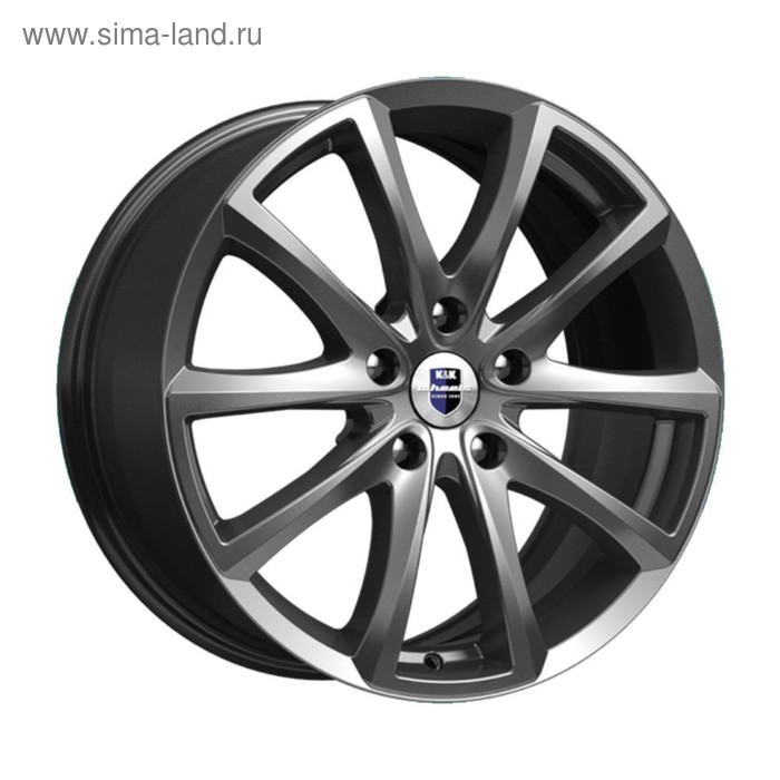 

Диск литой K&K Сансара (КС470-02) 8.5x18 5x108 ET45 d63.35 дарк-платинум
