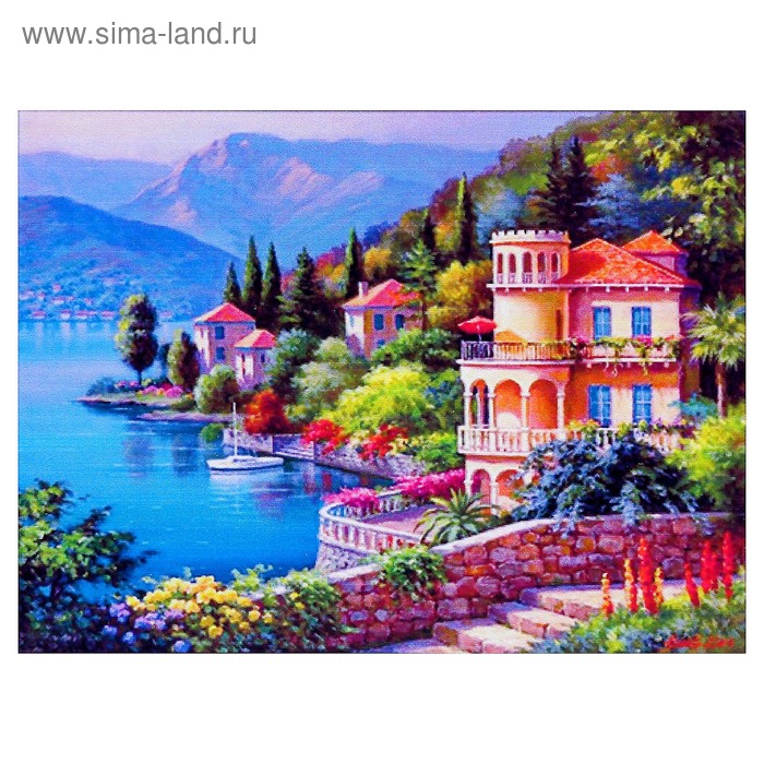 

Алмазная мозаика «Мечта» 40 × 30 см, 36 цветов