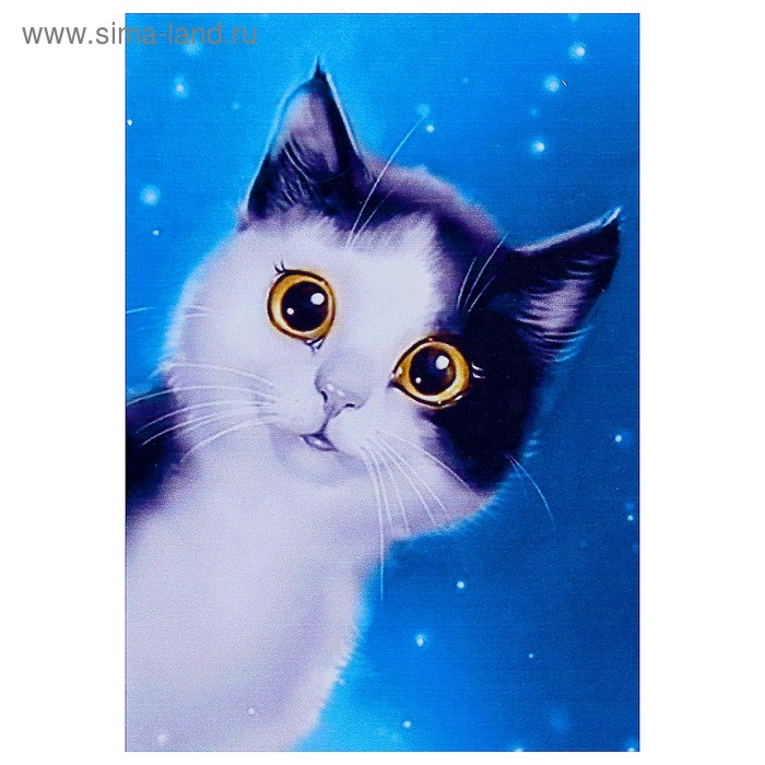 

Алмазная мозаика «Любопытство» 20 × 28 см, 26 цветов