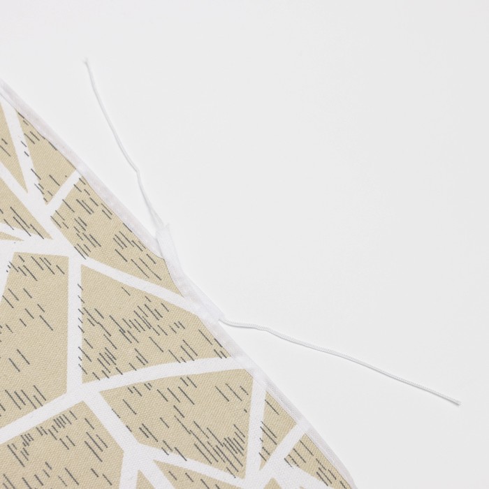 Чехол для гладильной доски «Узоры», 140×50 см, цвет МИКС