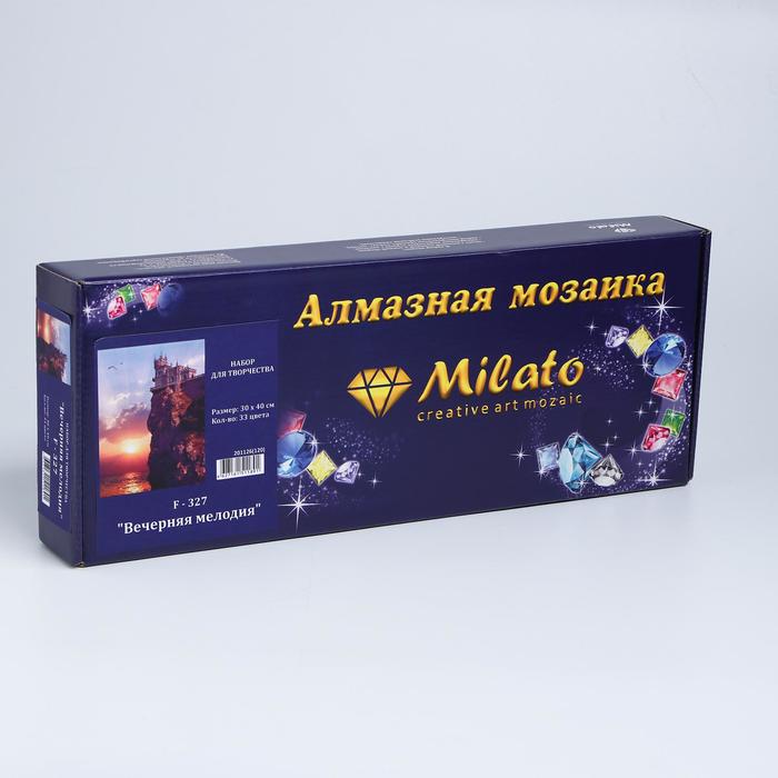 

Алмазная мозаика «Вечерняя мелодия» 30 × 40 см, 33 цвета