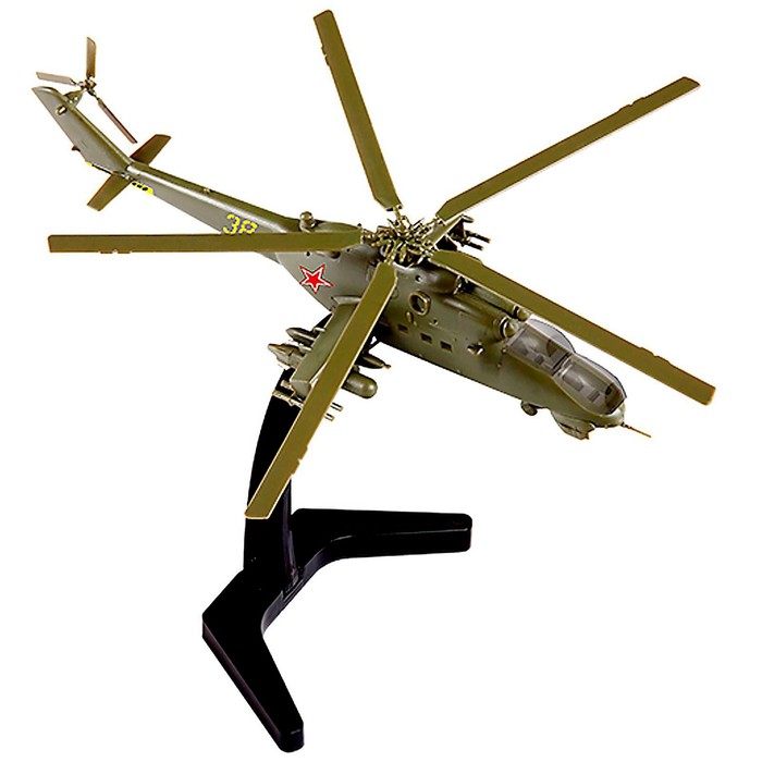 Набор сборной модели «Советский ударный вертолет Ми-24В», масштаб 1:144