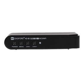

УЦЕНКА Приставка для цифрового ТВ Digifors HD 65, FullHD, DVB-T2/C, HDMI, RCA, USB, черная