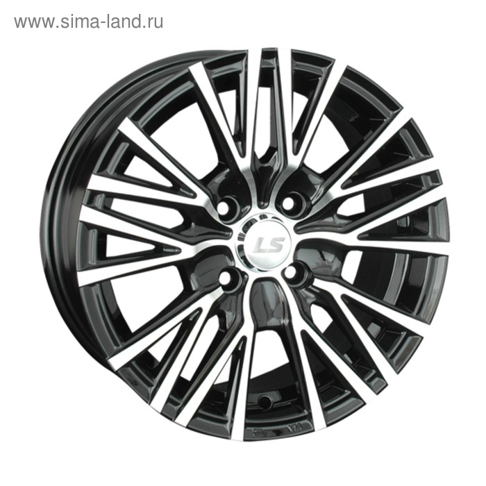 фото Диск литой ls 568 6,5x15 4x100 et35 d73,1 bkf (s044353 ) ls wheels