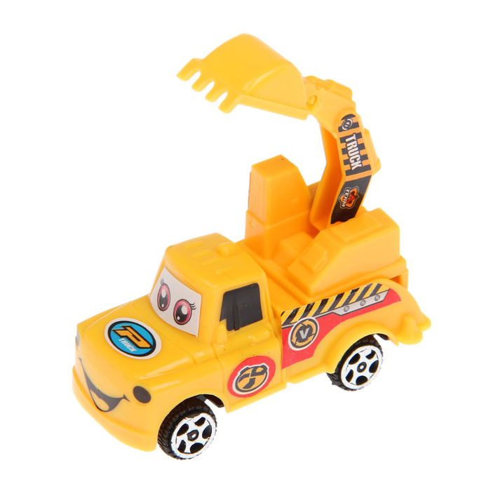 Машина инерционная "Грузовик с глазками", МИКС