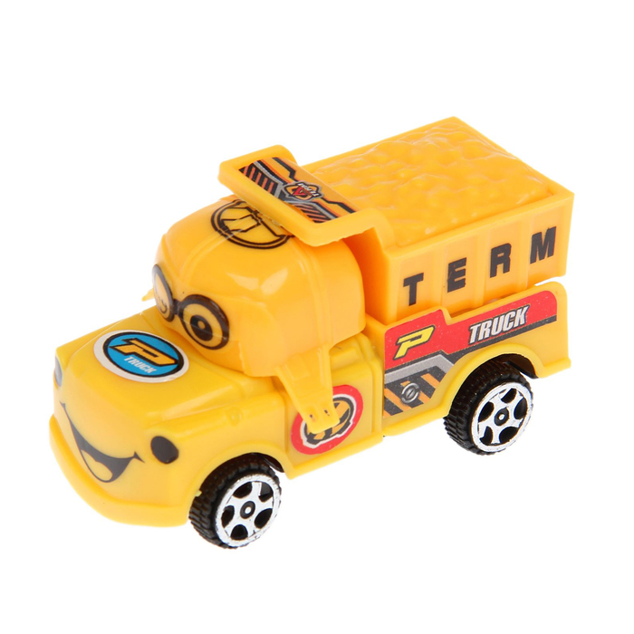 Машина инерционная "Грузовик с глазками", МИКС