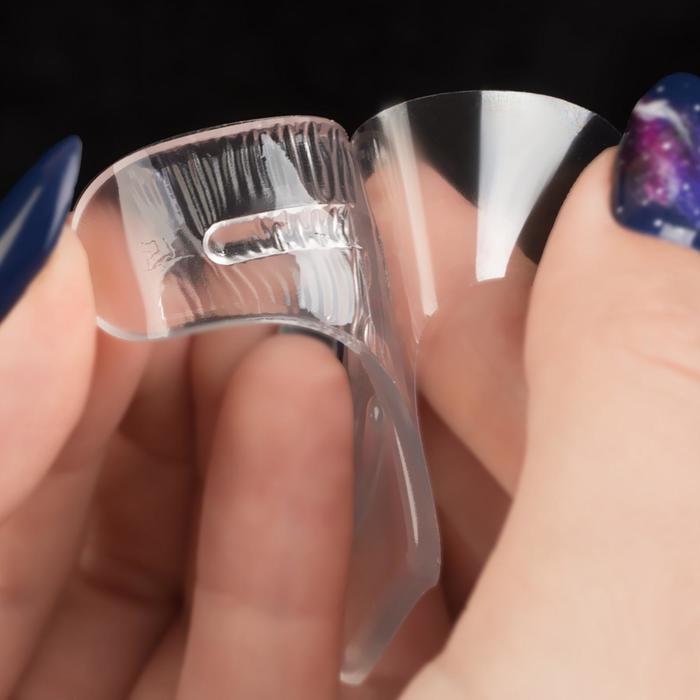 

Пяткоудерживатели для обуви, на клеевой основе, силиконовые, 10 × 4,5 см, пара, цвет прозрачный