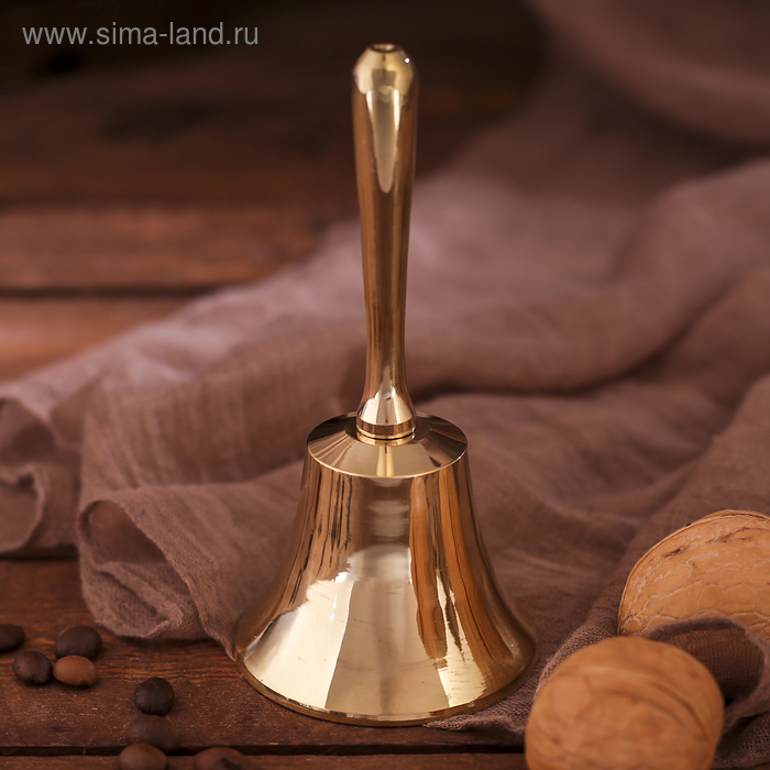 

Колокольчик латунь "Гладкий колокольчик" 6х6х12,5 см