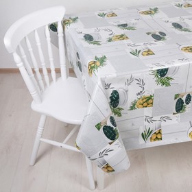 

Клеенка столовая на нетканой основе «Декомир. Маслины», 1,30×20 м