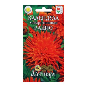 Семена цветов Календула «Радио», О, 0,3 г.