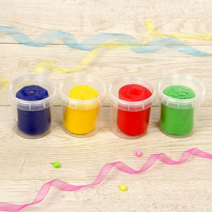 Набор теста для лепки №4, 4 цвета