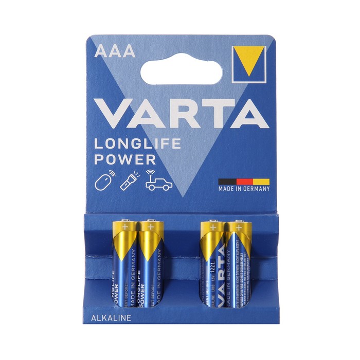 

Батарейка алкалиновая Varta HIGH ENERGY AAA набор 4 шт