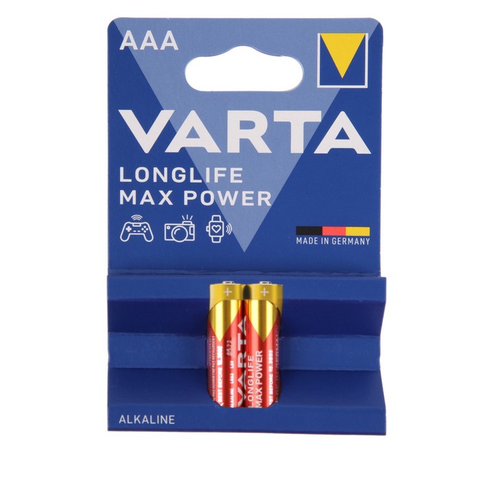 Батарейка алкалиновая Varta MAX TECH AAA набор 2 шт цена и фото