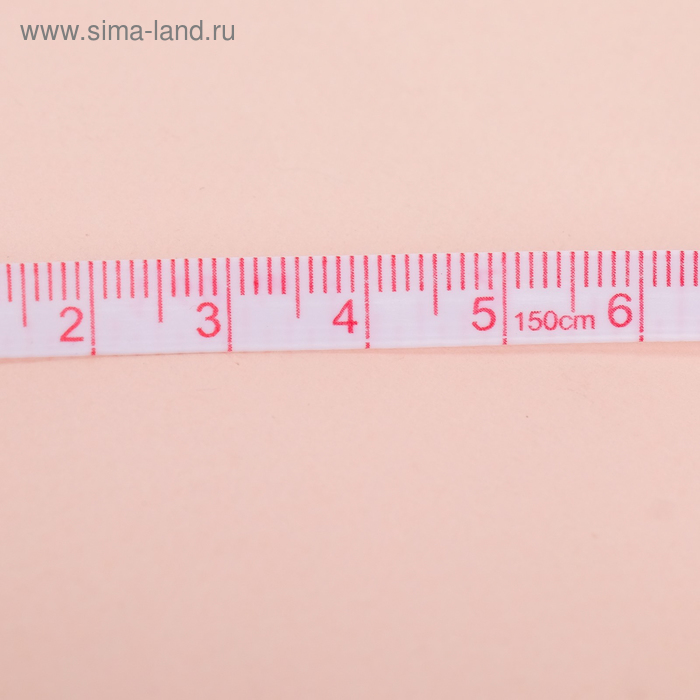 

Сантиметровая лента 1.5 м «Красота», 5 × 5 см