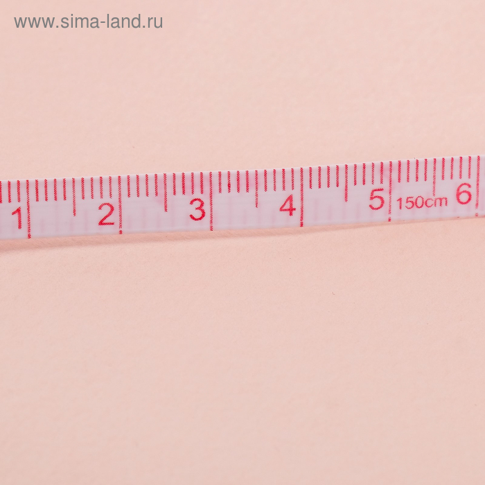 

Сантиметровая лента 1.5 м «Семь раз отмерь‒один раз отрежь», 5 × 5 см