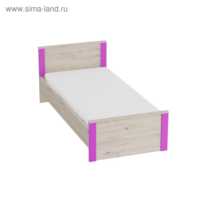 

Кровать Скаут, 960х2055х795, Дуб бонифаций/Софт тач фуксия