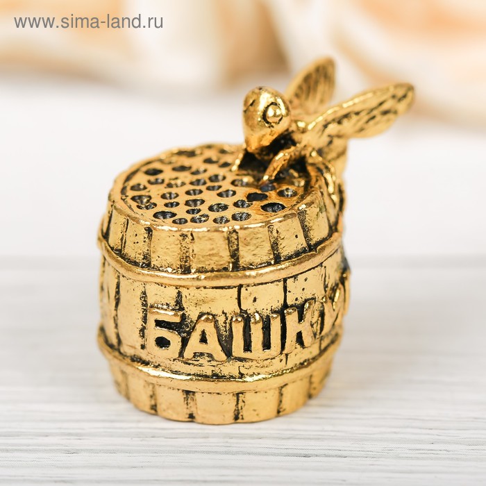   Сима-Ленд Напёрсток сувенирный «Башкортостан», золото