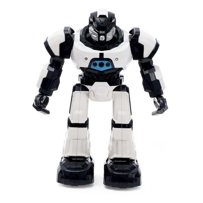 Робот интерактивный радиоуправляемый «Плутон», световые эффекты, русское озвучивание, управление с браслета, цвет белый 3932976
