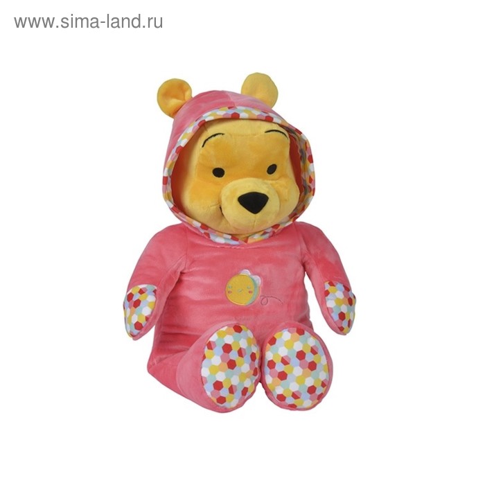 Мягкая игрушка «Медвежонок Винни в комбинезоне», 25 см