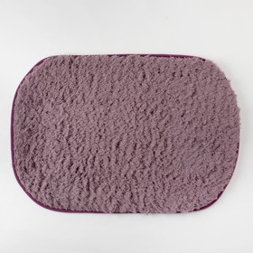 

Ковёр овальный «Этель» Lama, цвет сиреневый 40×60 см, 100% п/э