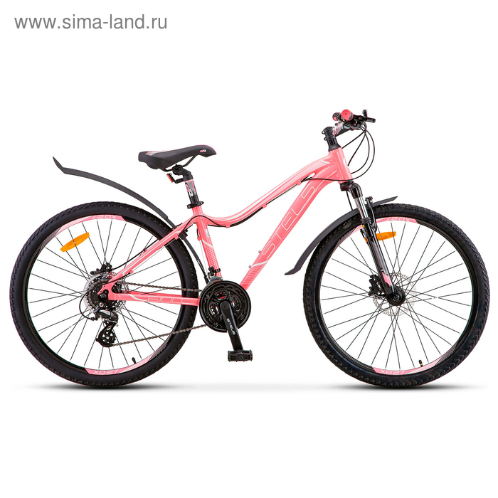 Велосипед 26 Stels Miss-6100 D, V010, цвет светло-красный, размер рамы 17
