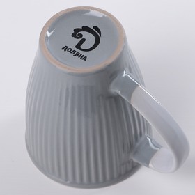 

Кружка Доляна «Coffee», 270 мл, цвет серый