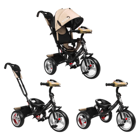 

Велосипед трёхколёсный Micio Classic Plus, колёса EVA 10"/8", цвет бежевый